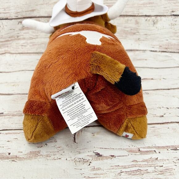 TEXAS LONGHORNS Pillow Pet Plush - Picture 6 of 14